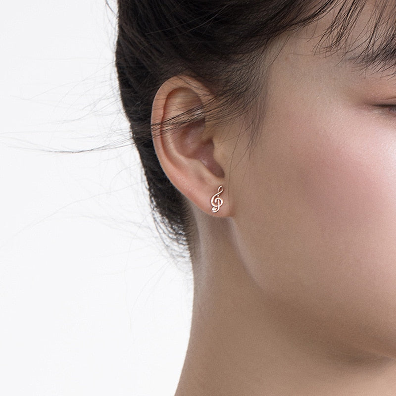 Music Notes Guitar Earrings