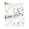 Music Note Tassel Shawl Scarf