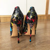 Artistic Graffiti Stiletto High Heels