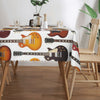 Vintage Guitar Collection Tablecloth