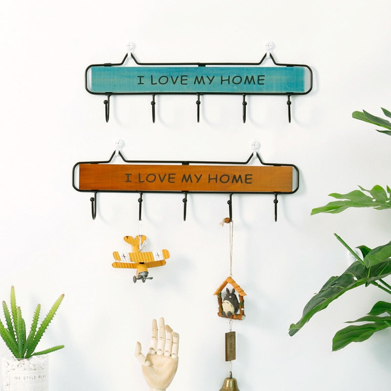 I Love My Family Home Wall Hanger