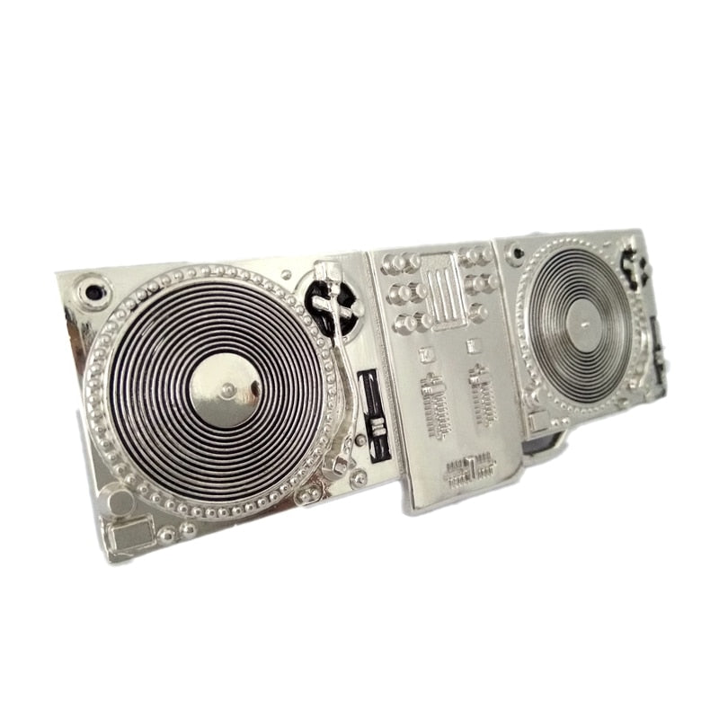 Vintage Silver Disc Belt