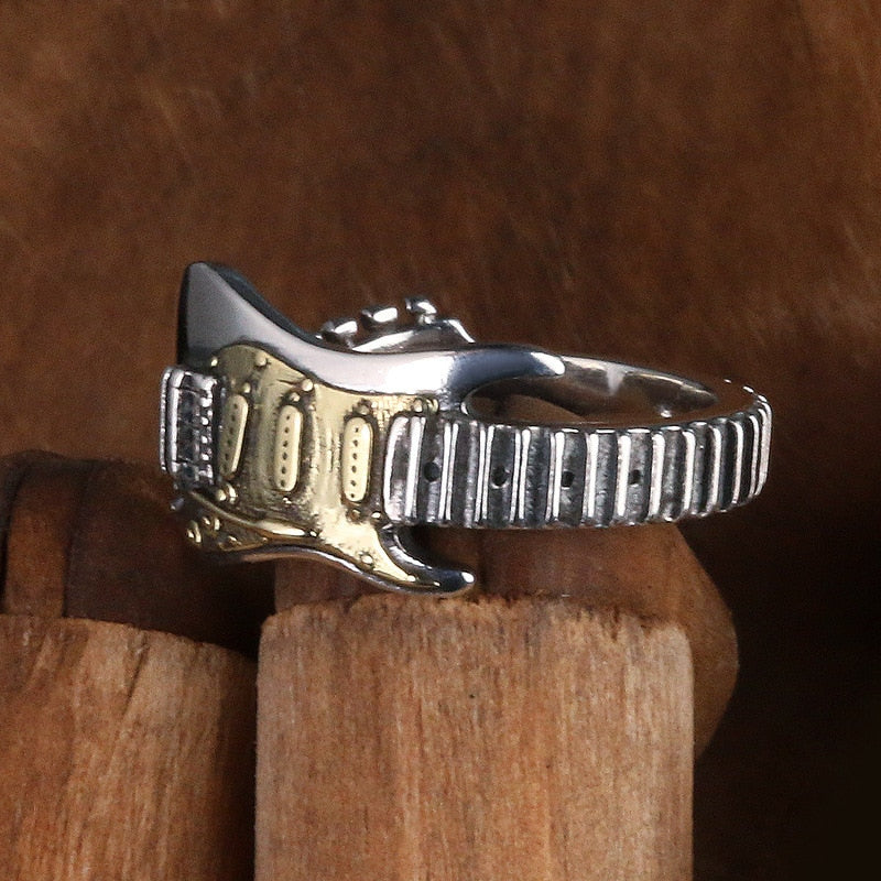 Vintage Electric Guitar Ring/Necklace