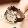 Guitar Retro Stave Dial Analog Leather Watch - Artistic Pod