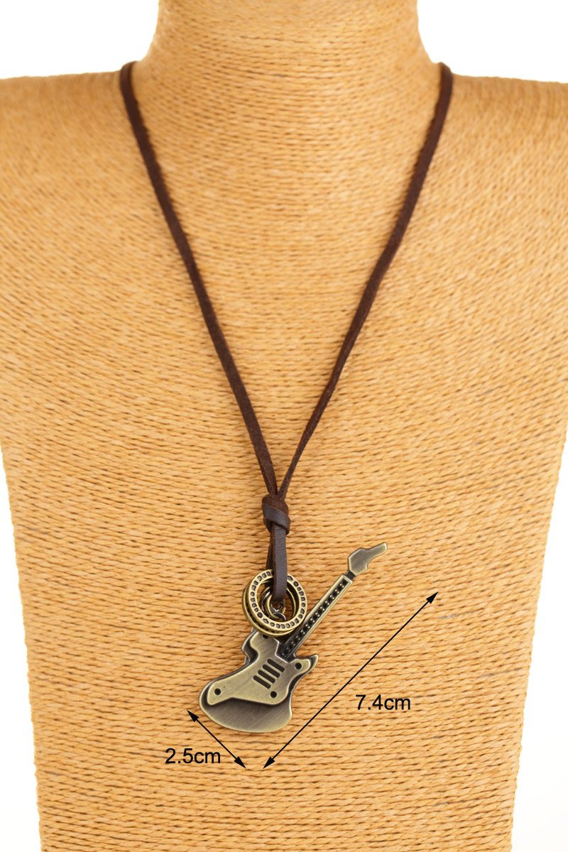 Vintage Guitar Necklace