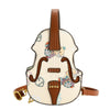 Violin Shape Crossbody Bag