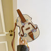 Violin Shape Crossbody Bag