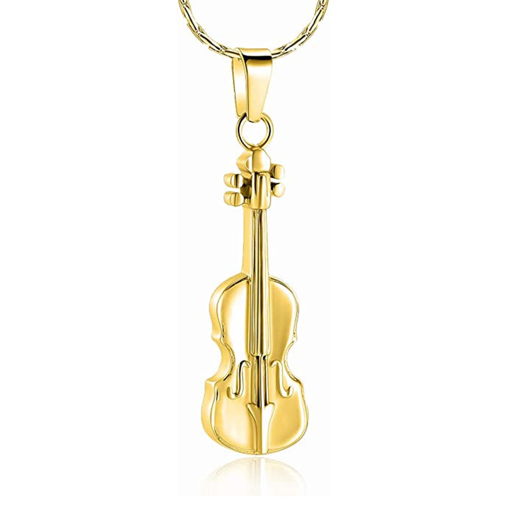 Violin Urn Necklace