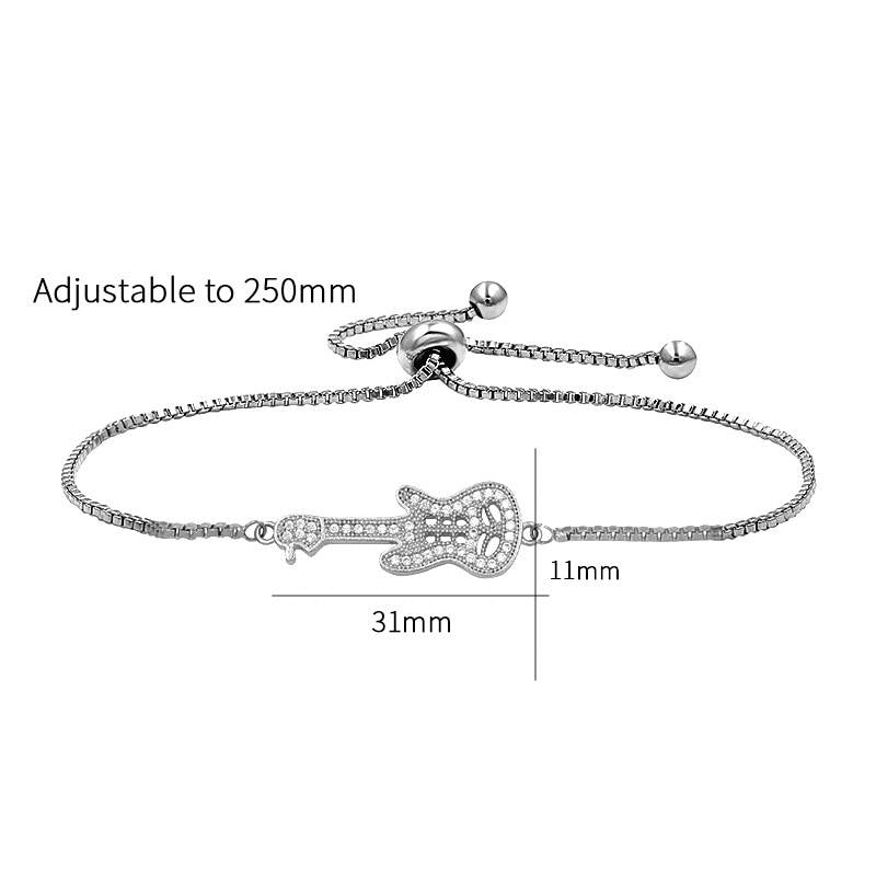 Free - Music Guitar Cubic Bracelet