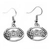 Free - Musical Note Charm Drop Earrings