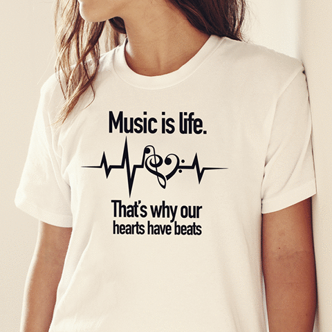 Music is Life T-shirt