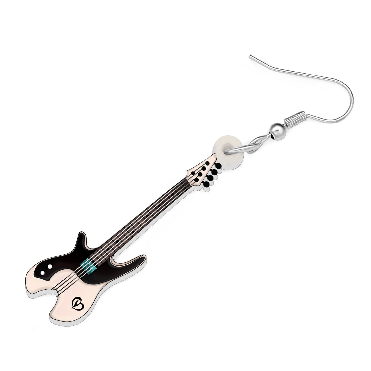 Guitar Dangle Drop Earrings