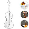 Glass Violin Wine Dispenser