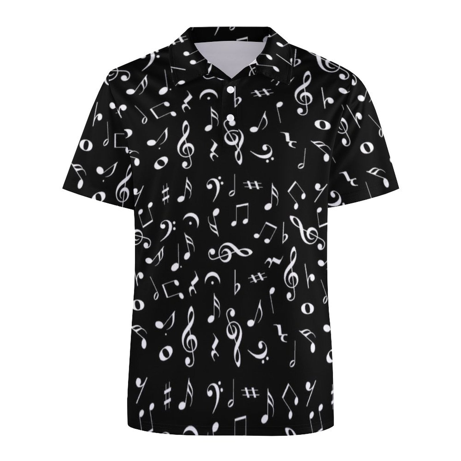 Music Notes Polo Shirt
