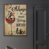 Wine Music Lover Poster