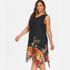 Floral Loose Tank Dress
