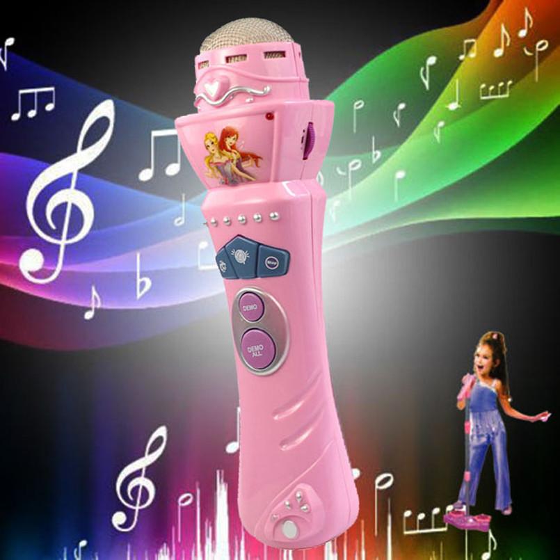 LED Microphone toys for Girls Mic Karaoke