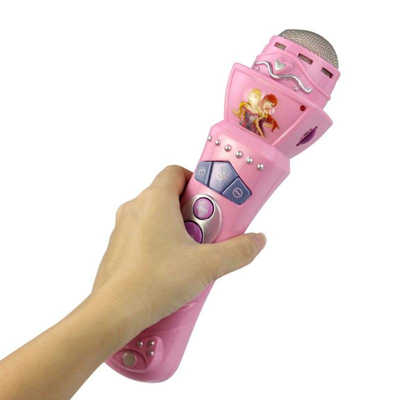 LED Microphone toys for Girls Mic Karaoke - Artistic Pod
