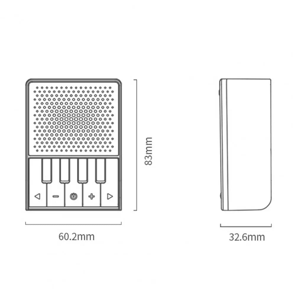 Piano Shape Wireless Speaker