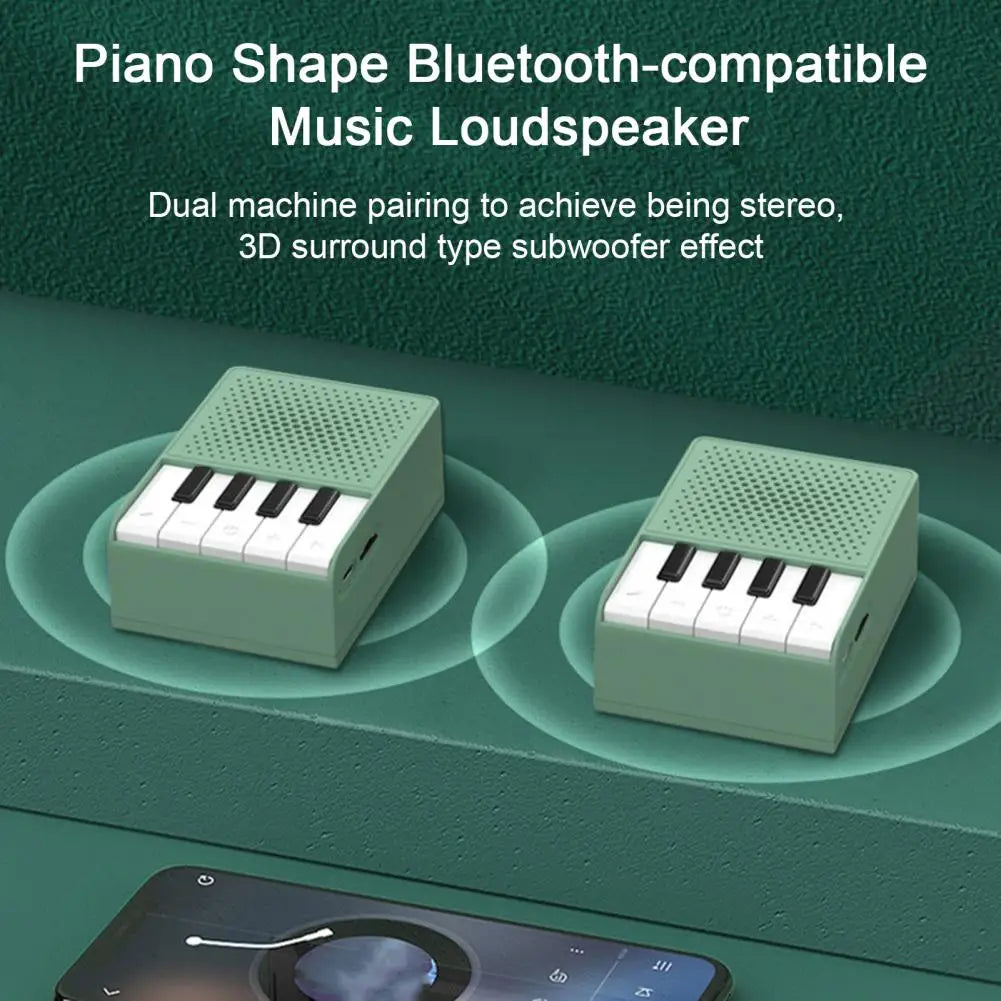 Piano Shape Wireless Speaker