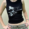 Guitar Knitted Tank Top