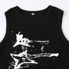 Guitar Knitted Tank Top