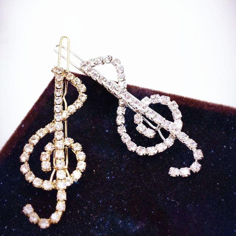 Elegant Treble Clef Hair Clip