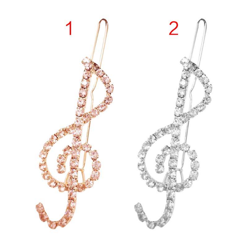 Elegant Treble Clef Hair Clip