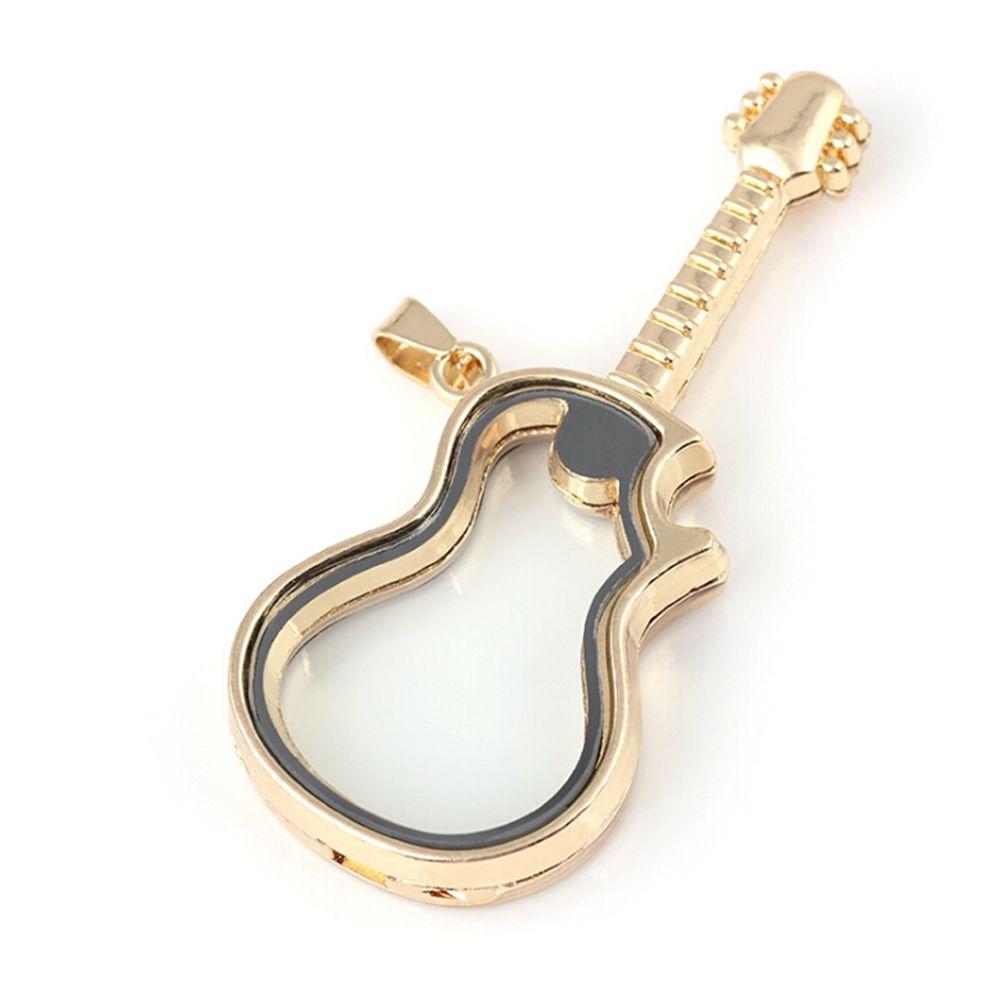 Guitar Magnetic Floating Locket Charm - { shop_name }} - Review