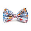 Free - Colorful Music Note Gray Bow Tie