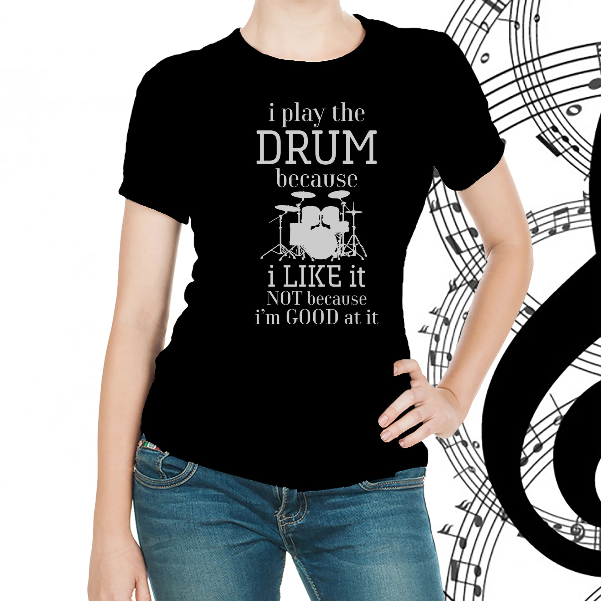 Girls Play Guitar T-shirt