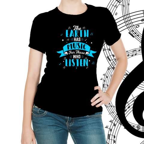 The Earth Has Music T-shirt