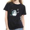 Penguin Listen to Music T-shirt