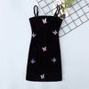 Black Butterfly Mini Dress