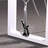 Fashionable Guitar Pendant Necklace