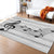 Wood Grain Music Notes Rug