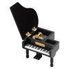 Wooden Piano Shaped Music Box