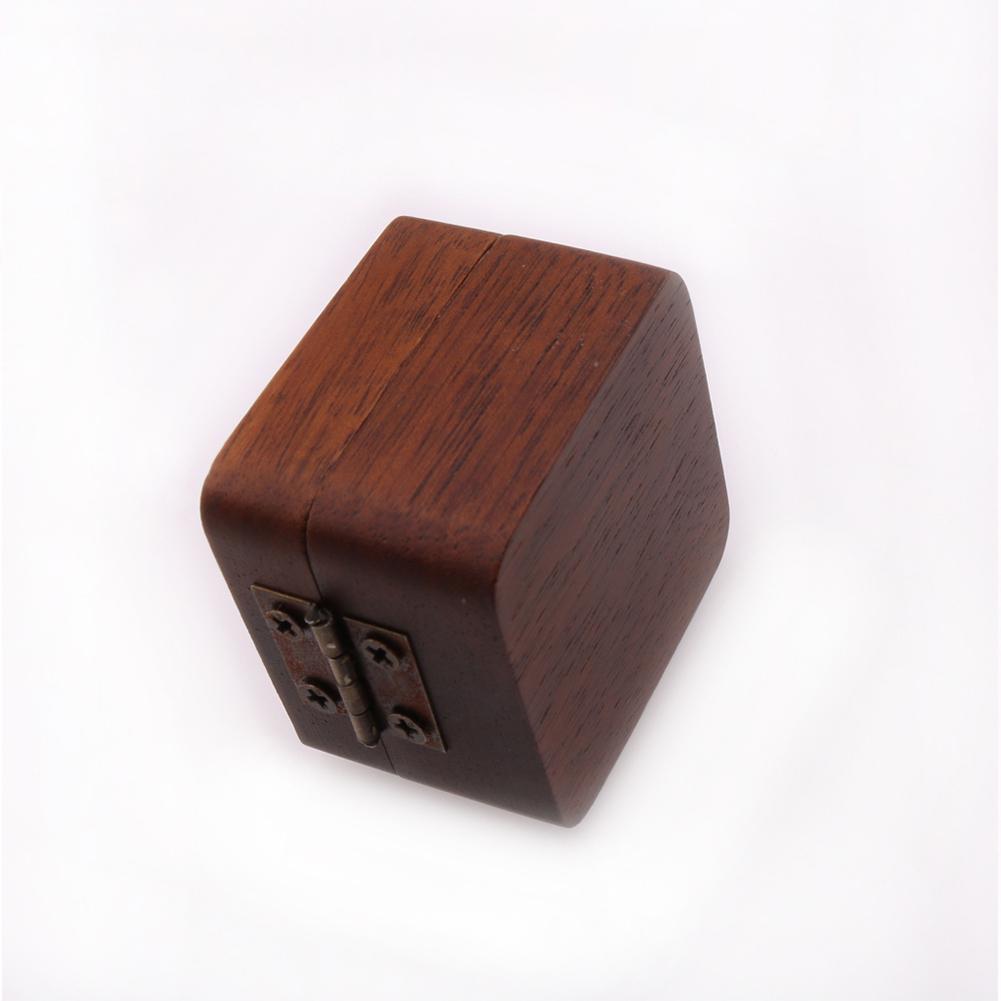 Wooden Guitar Pick Storage Box