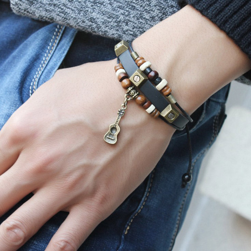 Guitar Rivets Bracelet