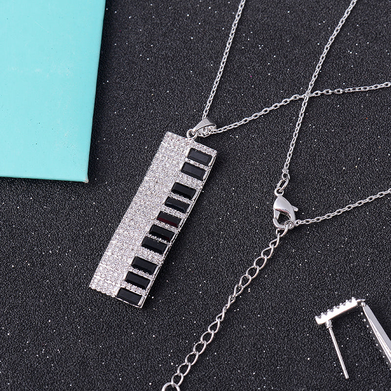 Crystal Piano Pendant Necklace - Artistic Pod Review