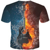 Fire and Ice Guitar T-shirt - { shop_name }} - Review