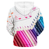 Colored Pencils Music Note Hoodie