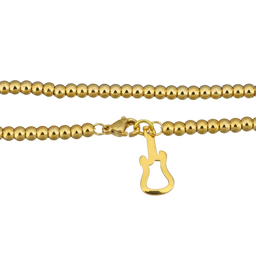 Guitar Golden Charm Bracelet