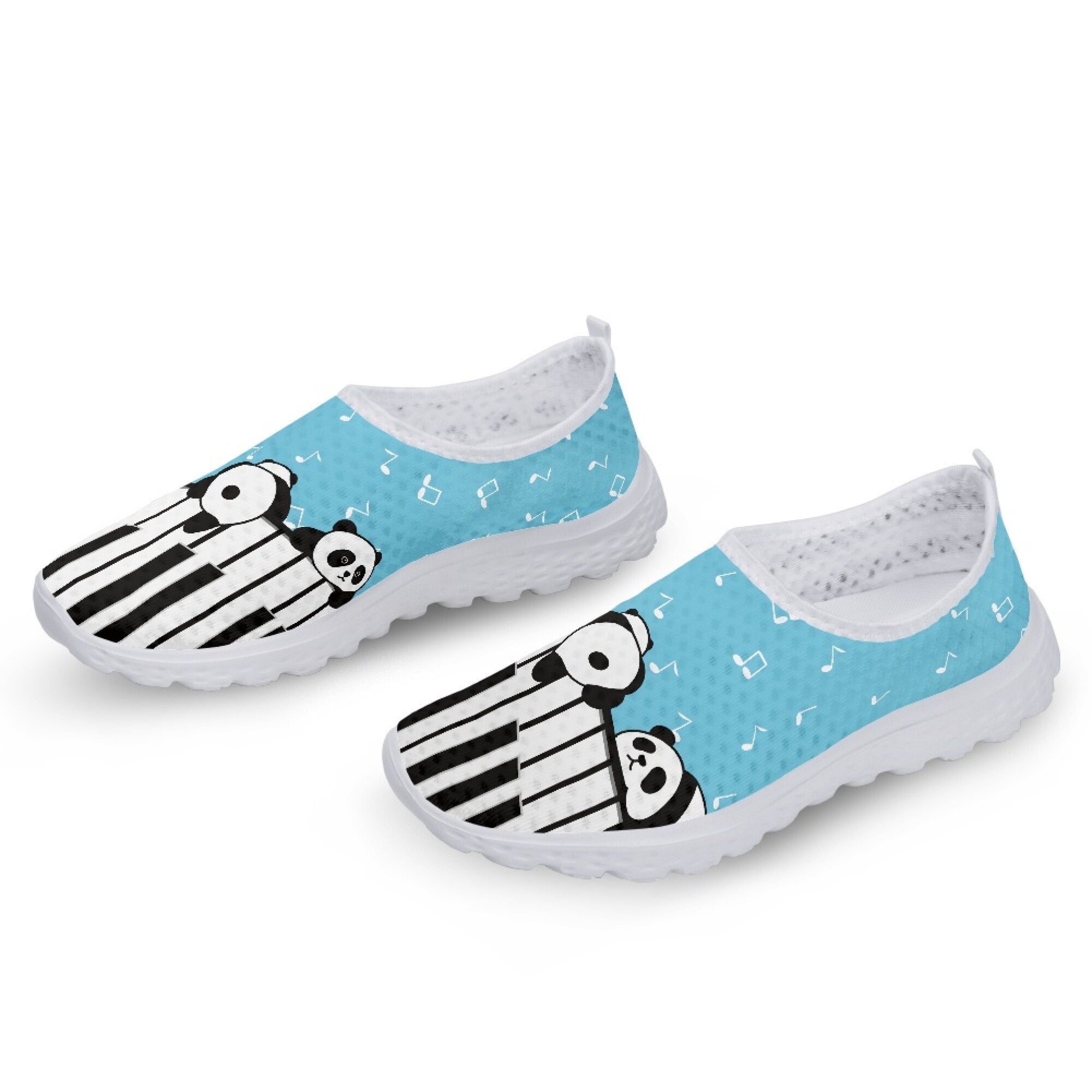 Music Note Piano Mesh Sneakers