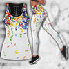 Music Notes Gym Clothing Set - White / M - { shop_name }} - Review