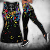 Music Notes Gym Clothing Set - Black / S - { shop_name }} - Review