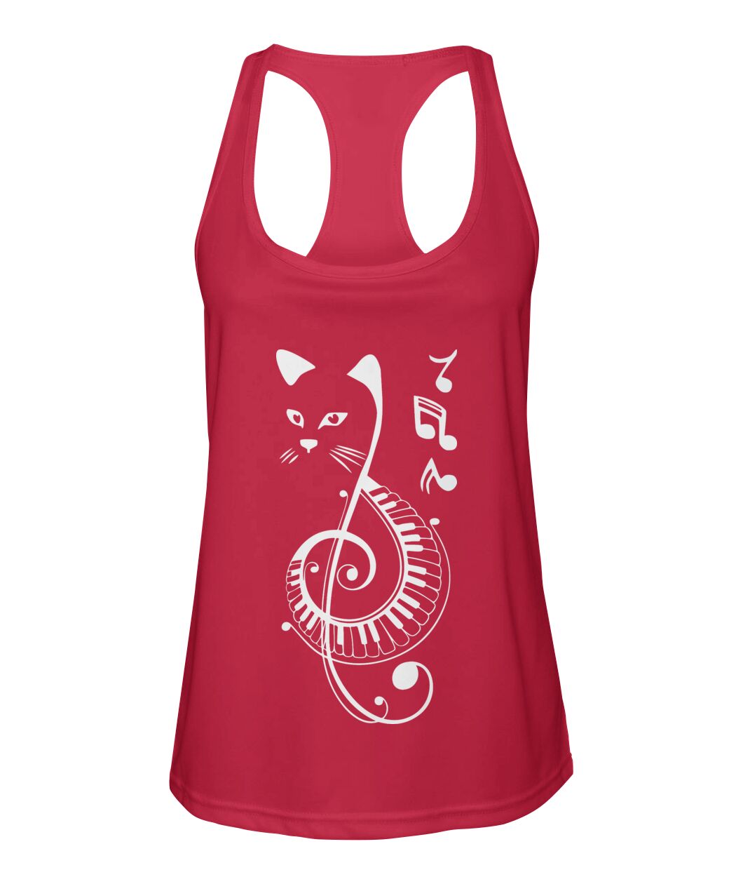Musical Cat Sport Tank