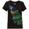 Peacock Sequins T-Shirt