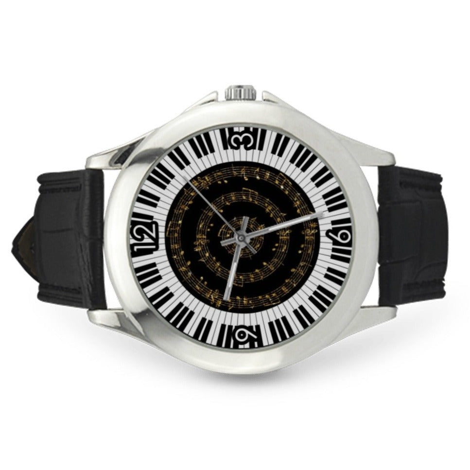 Music Piano Keys Strap Watch