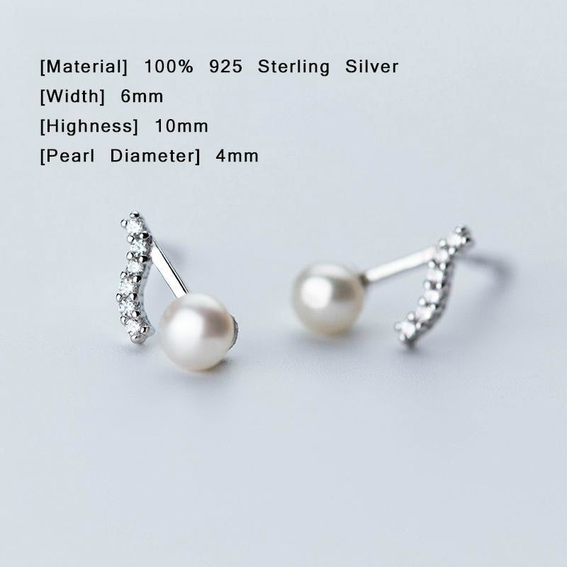 Quaver Pearl Earrings